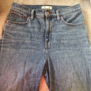 Madewell Classic Straight Jeans In 